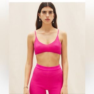 Jacquemus Knit Bra, Size Small